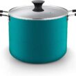 Cook N Home Nonstick Stockpot, 10.5-Qt, Turquoise