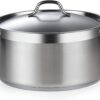 Cooks Standard Professional Stainless Steel Dutch Oven Stockpot with Lid, 9Qt