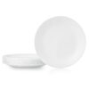 Corelle Livingware Winter Frost White, Set of 6, Dinner Plate