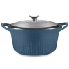 Corningware 1143627 5.5 Qt. Cast Aluminum Dutch Oven with French Navy