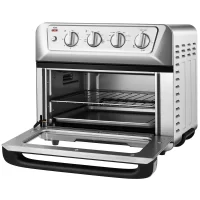 howcoolmall 6 Slice Touchscreen Air Fryer Toaster Oven, Black Sesame By Drew  Barrymore