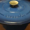 Crock Pot 111999.02 Artisan Enameled Cast Iron Braiser W Lid, 5 Quart, Sapphire Blue