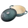Crock Pot 112001.02 Artisan Enameled Cast Iron Braiser W Lid, 5 Quart, Slate Gray