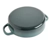 Crock Pot 112001.02 Artisan Enameled Cast Iron Braiser W Lid, 5 Quart, Slate Gray