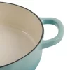 Crock Pot 125298.02R Artisan Enameled Cast Iron Braiser W/Lid, 5 Quart, Aqua