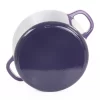 Crock-Pot 128606.02 Artisan Round Enameled Cast Iron Dutch Oven, 7-Quart, Sapphire Blue