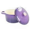 Crock-Pot 128606.02 Artisan Round Enameled Cast Iron Dutch Oven, 7-Quart, Sapphire Blue