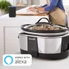 Crock-Pot 2139005 6 Qt. Connected Slow Cooker, Works with Alexa
