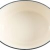 Crock-Pot 69146.02 Artisan Oval Enameled Cast Iron Dutch Oven, 7-Quart, Slate Gray