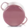 Crock-Pot Artisan 7 qt. Round Cast Iron Nonstick Dutch Oven in Blush Pink with Lid