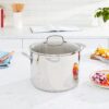 Cuisinart 76610-26G Chef's Classic 10-Quart Stockpot with Glass Cover,Brushed Stainless Cuisinart 76610-26G Chef's Classic 10-Quart Stockpot with Glass Cover,Brushed Stainless