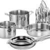 Cuisinart N91-11 Smartnest® Stainless Steel 11-pc Set, Cookware Set