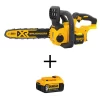 DEWALT DCCS620BWB205 20V MAX 12in. Brushless Cordless Battery Powered Chainsaw Kit with (1) 5Ah Battery & Charger