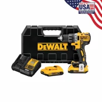 DEWALT DCD791D2 XR 20 volt 1 2 in Brushless Cordless Drill 2 Li