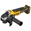 DEWALT DCG405B 20-Volt MAX XR Cordless Brushless 4-1/2 in. Slide Switch Small Angle Grinder with Kickback Brake (Tool-Only)