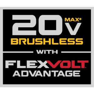 DEWALT DCG416B 20-Volt MAX Cordless Brushless 4-1/2 to 5 in. Paddle Switch Angle Grinder with FLEXVOLT ADVANTAGE (Tool Only)