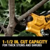 DEWALT DCPR320B 20V MAX Cordless Battery Powered Pruner (Tool Only) DEWALT DCPR320B 20V MAX Cordless Battery Powered Pruner (Tool Only)