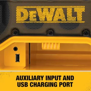 DEWALT DCR025 20-Volt MAX Bluetooth Radio with built-in Charger