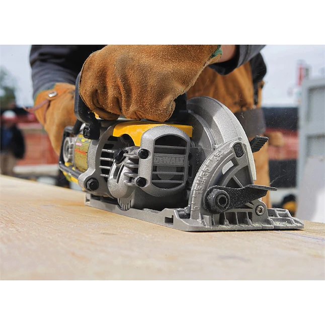 Dewalt worm discount drive saw corded