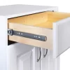 Estate ESBDD24SW 23.75-in W x 34.5-in H Wood Composite White Wall-mount Utility Storage Cabinet