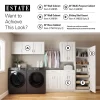 Estate ESBDD24SW 23.75-in W x 34.5-in H Wood Composite White Wall-mount Utility Storage Cabinet