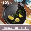 Farberware 20361 Dishwasher Safe 15-Piece Aluminum Nonstick Cookware Set in Teal Farberware 20361 Dishwasher Safe 15-Piece Aluminum Nonstick Cookware Set in Teal