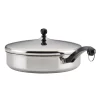 Farberware 50012 Classic Series 4.5 qt. Stainless Steel Nonstick Saute Pan with Lid