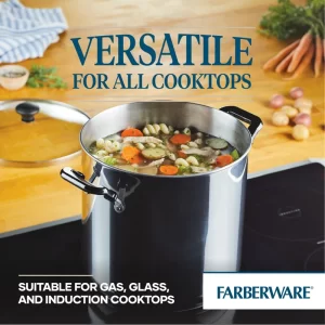 Farberware 71534 Classic Series 11 qt. Stainless Steel Stock Pot with Lid
