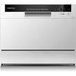 Farberware FCD06ABBWHA 21 in. White Digital Portable 0120-volt Dishwasher with 7-Cycles with 6-Place Settings Capacity
