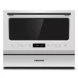 Farberware FCD06ASWWHC Professional White/Glass Door Countertop Dishwasher with 6-Place Setting Capacity