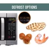 Farberware FMO07AHTBKJ Classic 0.7 cu. Ft. Countertop Microwave in Brushed Stainless Steel