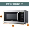 Farberware FMO07AHTBKJ Classic 0.7 cu. Ft. Countertop Microwave in Brushed Stainless Steel