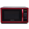 Farberware FMO11AHTBKN 1.1 cu. Ft. 1000-Watt Countertop Microwave Oven in Metallic Red