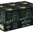 Fonti Di Crodo Mojito, Italian Sparkling Beverage with Lime & Mint, 11.2 Oz. Cans (Pack of 24)