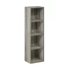 Furinno Pasir 4-Tier Open Shelf Bookcase, French Oak