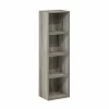 Furinno Pasir 4-Tier Open Shelf Bookcase, French Oak Furinno Pasir 4-Tier Open Shelf Bookcase, French Oak