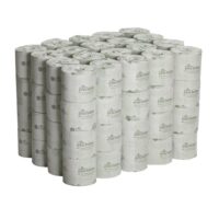 Georgia Pacific Professional 1988001 Septic Safe 2-Ply Bathroom Tissue - White (80 RollsCarton, 550 SheetsRoll)