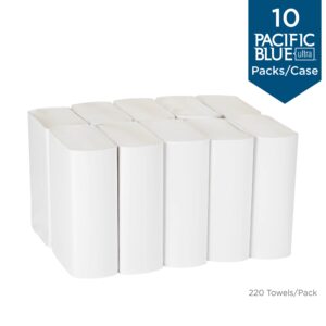 Georgia Pacific Professional Pacific Blue Ultra Big Fold Z Paper Towels, 20887, 2,200 Towels per Case