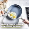 GreenPan CC000025-001 Paris Pro 8" Ceramic Non-Stick Frying Pan, Gray GreenPan CC000025-001 Paris Pro 8