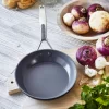 GreenPan CC000025-001 Paris Pro 8" Ceramic Non-Stick Frying Pan, Gray GreenPan CC000025-001 Paris Pro 8