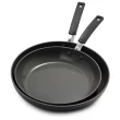 GreenPan Levels Stackable Hard Anodized Healthy Ceramic Nonstick, 10