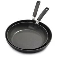 GreenPan Levels Stackable Hard Anodized Healthy Ceramic Nonstick, 10" and 12" Frying Pan Skillet Set