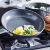 GreenPan Levels Stackable Hard Anodized Healthy Ceramic Nonstick, 10