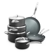 Farberware Glide Pro Hard-Anodized Nonstick Cookware Set, 11-pc