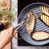 GreenPan Valencia Pro Hard Anodized Healthy Ceramic Nonstick 11" Grill Pan, PFAS-Free, Induction, Dishwasher Safe, Oven Safe, Gray