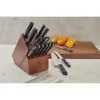Henckels Dynamic 15-Piece Stainless Steel German Knife Block Set 17571-015