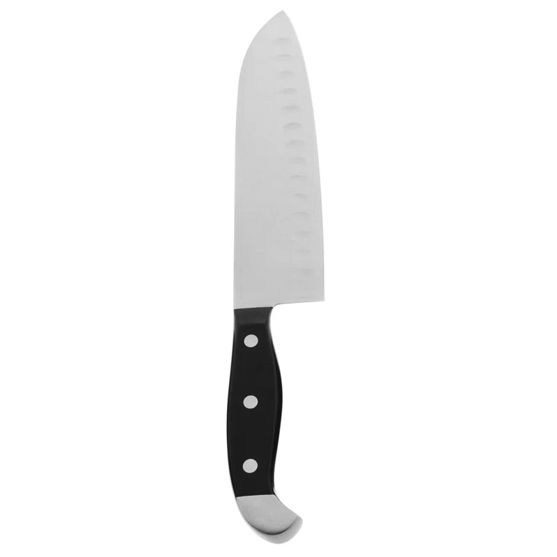 Anolon 47995 AlwaysSharp Japanese Steel Knife Block Set with Built