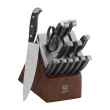 Henckels Statement 14-Piece Stainless Steel German Self-Sharpening Knife Block Set 13553-014