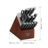Henckels Statement 14-Piece Stainless Steel German Self-Sharpening Knife Block Set 13553-014