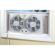 Holmes HAWF2043 Dual Blade Twin Window Fan with One Touch Thermostat